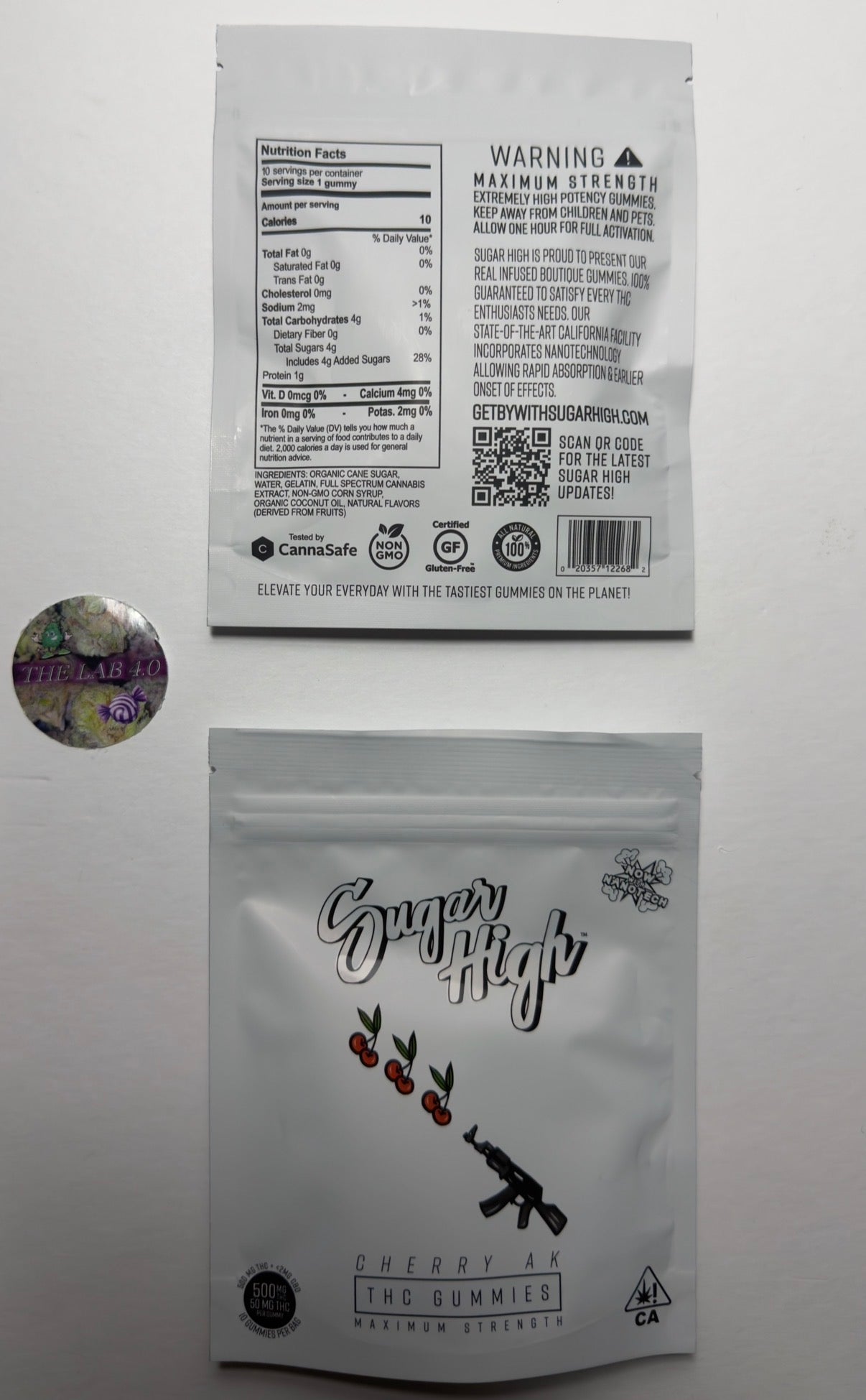 Sugar High 500MG 10 Each Bag